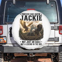 Jackie Bald Eagle Spare Tire Cover Forever Our Queen Not Just An Eagle But A Legend In The Sky