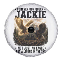 Jackie Bald Eagle Spare Tire Cover Forever Our Queen Not Just An Eagle But A Legend In The Sky
