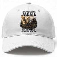 Jackie Bald Eagle Baseball Cap Forever Our Queen Not Just An Eagle But A Legend In The Sky