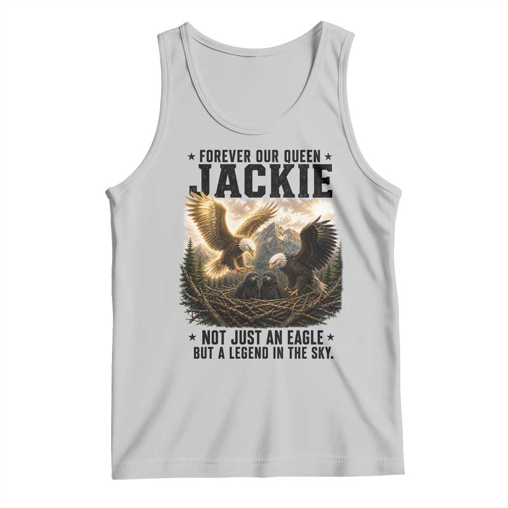 Jackie Bald Eagle Tank Top Forever Our Queen Not Just An Eagle But A Legend In The Sky