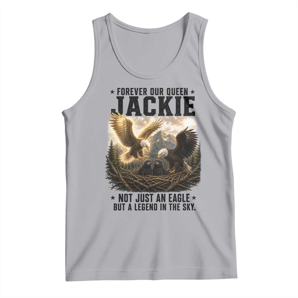 Jackie Bald Eagle Tank Top Forever Our Queen Not Just An Eagle But A Legend In The Sky