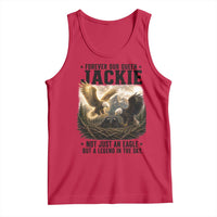 Jackie Bald Eagle Tank Top Forever Our Queen Not Just An Eagle But A Legend In The Sky