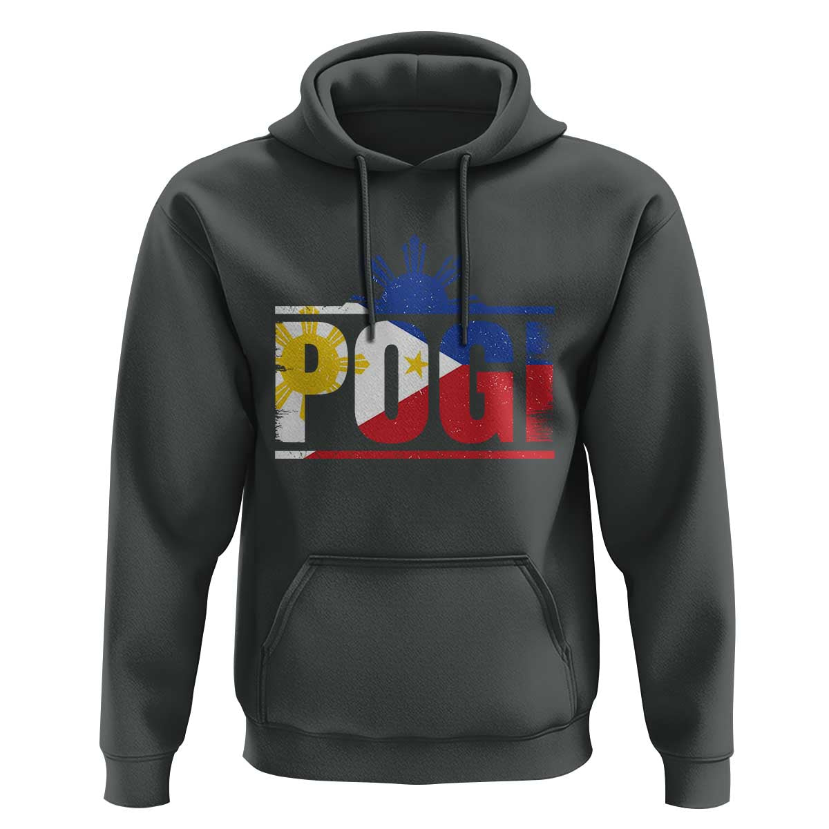 Pogi Filipino Slang Filipino Flag Pinoy Sun And Star Hoodie - Wonder Print Shop