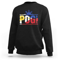 Pogi Filipino Slang Filipino Flag Pinoy Sun And Star Sweatshirt - Wonder Print Shop