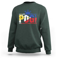Pogi Filipino Slang Filipino Flag Pinoy Sun And Star Sweatshirt - Wonder Print Shop
