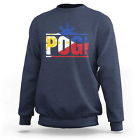 Pogi Filipino Slang Filipino Flag Pinoy Sun And Star Sweatshirt - Wonder Print Shop