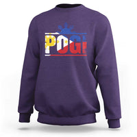 Pogi Filipino Slang Filipino Flag Pinoy Sun And Star Sweatshirt - Wonder Print Shop