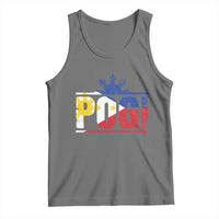Pogi Filipino Slang Filipino Flag Pinoy Sun And Star Tank Top - Wonder Print Shop