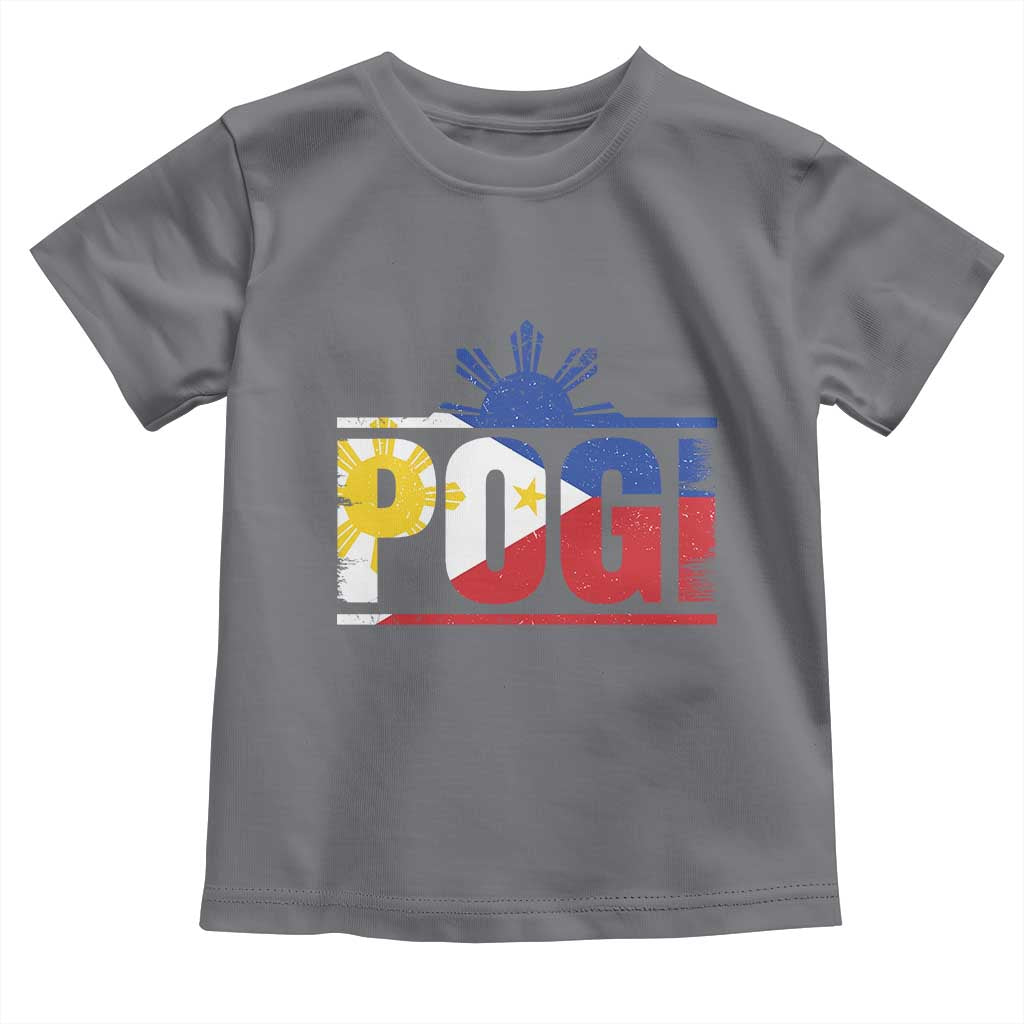 Pogi Filipino Slang Filipino Flag Pinoy Sun And Star Toddler T Shirt - Wonder Print Shop