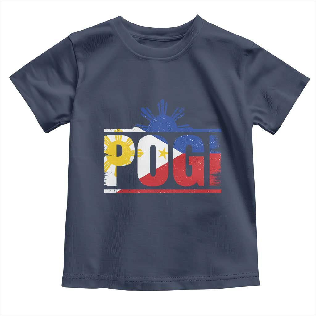 Pogi Filipino Slang Filipino Flag Pinoy Sun And Star Toddler T Shirt - Wonder Print Shop