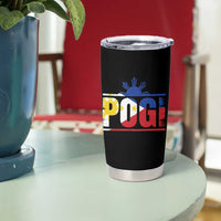 Pogi Filipino Slang Filipino Flag Pinoy Sun And Star Tumbler Cup - Wonder Print Shop