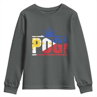 Pogi Filipino Slang Filipino Flag Pinoy Sun And Star Youth Sweatshirt - Wonder Print Shop
