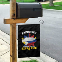 Funny Philippines Garden Flag Exercise I Thought You Said Extra Rice - Wonder Print Shop