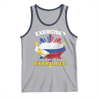 Funny Philippines Tank Top Exercise I Thought You Said Extra Rice - Wonder Print Shop