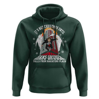 Funny Nakatomi Plaza Hoodie It's Not Christmas Until Hans Gruber Falls From Nakatomi Plaza Explode