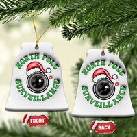 Funny Xmas 3D Inflated Effect Printed Christmas Ornament North Pole Surveillance Santa Camera - Wonder Print Shop