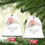 Personalized First Christmas Married 2024 Christmas Ornament Custom Name Couple Vintage Rose Flowers - Wonder Print Shop