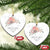 Personalized First Christmas Married 2024 Christmas Ornament Custom Name Couple Vintage Rose Flowers - Wonder Print Shop