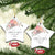 Personalized First Christmas Married 2024 Christmas Ornament Custom Name Couple Vintage Rose Flowers - Wonder Print Shop