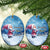 Xmas Snowflakes Are Kisses From Heaven Christmas Ornament Gnomes Winter Solstice - Wonder Print Shop