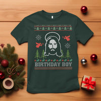 Funny Christian Christmas T Shirt Birthday Boy Jesus God Xmas Tree Angels - Wonder Print Shop