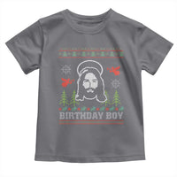 Funny Christian Christmas Toddler T Shirt Birthday Boy Jesus God Xmas Tree Angels
