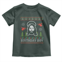 Funny Christian Christmas Toddler T Shirt Birthday Boy Jesus God Xmas Tree Angels