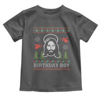 Funny Christian Christmas Toddler T Shirt Birthday Boy Jesus God Xmas Tree Angels