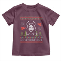 Funny Christian Christmas Toddler T Shirt Birthday Boy Jesus God Xmas Tree Angels