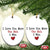 Love You More The End I Win Christmas Ornament Couples Valentine Christmas - Wonder Print Shop