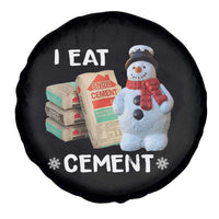 Funny Christmas I Eat Cement Spare Tire Cover Snowman Snow Cement Oddly Specific Dank Meme - Wonder Print Shop