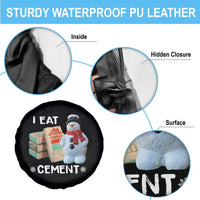 Funny Christmas I Eat Cement Spare Tire Cover Snowman Snow Cement Oddly Specific Dank Meme - Wonder Print Shop