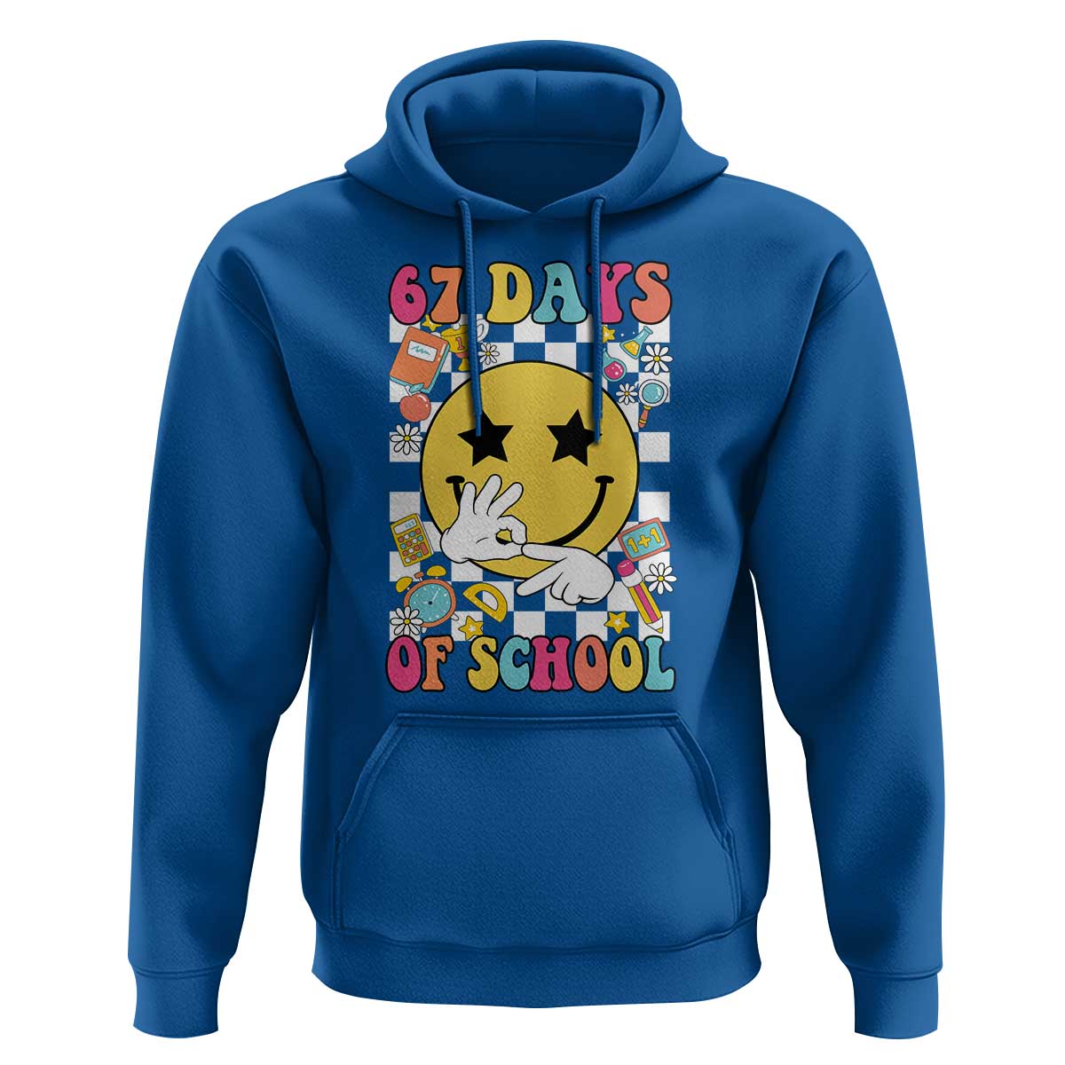 67 Days Of School Hoodie Six Seven Meme Student Teacher - Wonder Print Shop