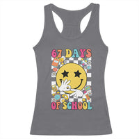 67 Days Of School Racerback Tank Top Six Seven Meme Student Teacher - Wonder Print Shop