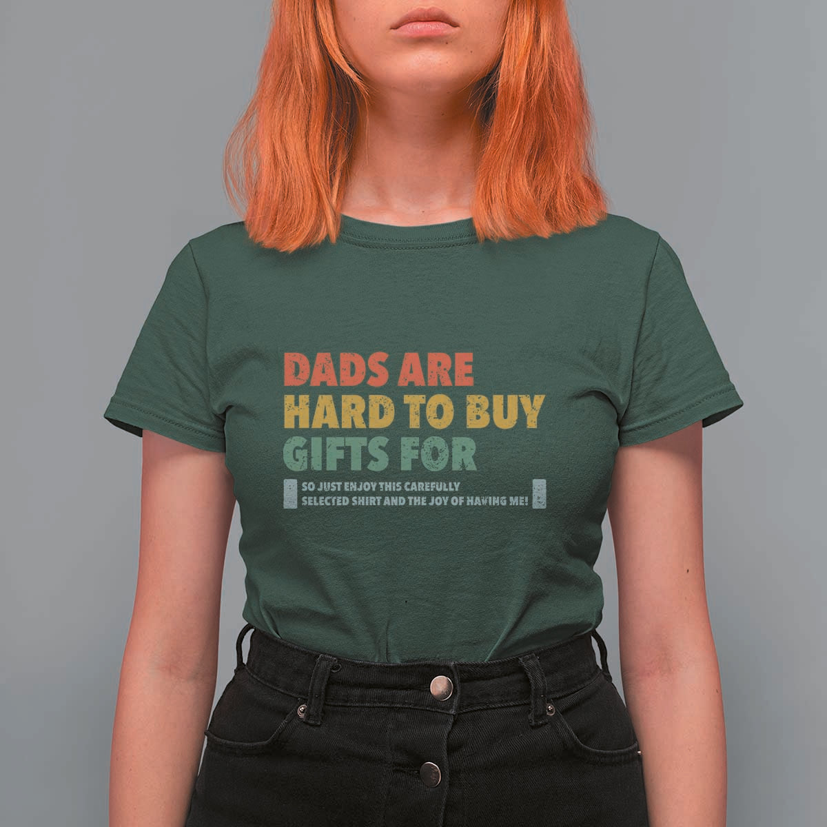 Dads Are Hard To Buy Gifts For T Shirt For Women Funny Dad Father's Day - Wonder Print Shop