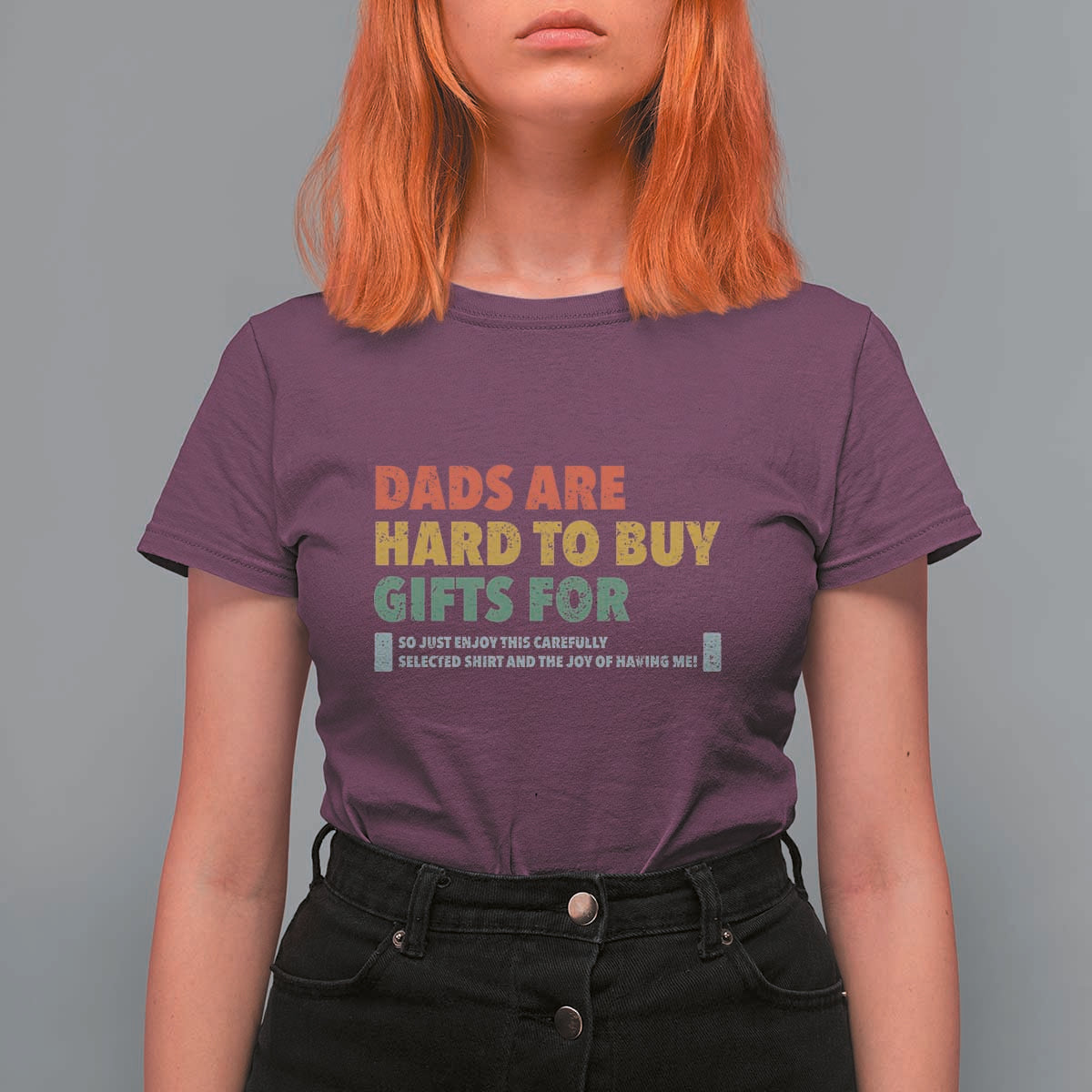Dads Are Hard To Buy Gifts For T Shirt For Women Funny Dad Father's Day - Wonder Print Shop
