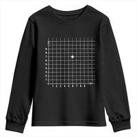 Funny 67 Math Coordinates Youth Sweatshirt Teacher Student Six Seven Meme - Wonder Print Shop
