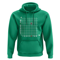 Funny 67 Math Coordinates Christmas Hoodie Dabbing Santa Teacher Student Six Seven Meme - Wonder Print Shop