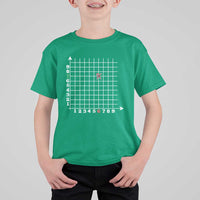 Funny 67 Math Coordinates Christmas T Shirt For Kid Dabbing Santa Teacher Student Six Seven Meme - Wonder Print Shop