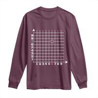 Funny 67 Math Coordinates Christmas Long Sleeve Shirt Dabbing Santa Teacher Student Six Seven Meme - Wonder Print Shop