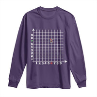 Funny 67 Math Coordinates Christmas Long Sleeve Shirt Dabbing Santa Teacher Student Six Seven Meme - Wonder Print Shop