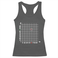 Funny 67 Math Coordinates Christmas Racerback Tank Top Dabbing Santa Teacher Student Six Seven Meme - Wonder Print Shop