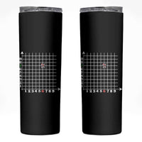 Funny 67 Math Coordinates Christmas Skinny Tumbler Dabbing Santa Teacher Student Six Seven Meme - Wonder Print Shop