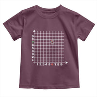 Funny 67 Math Coordinates Christmas Toddler T Shirt Dabbing Santa Teacher Student Six Seven Meme - Wonder Print Shop