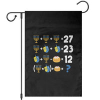 Funny Hanukkah 67 Math Garden Flag Teacher Chanukah Six Seven Meme - Wonder Print Shop