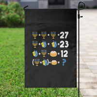 Funny Hanukkah 67 Math Garden Flag Teacher Chanukah Six Seven Meme - Wonder Print Shop