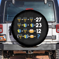 Funny Hanukkah 67 Math Spare Tire Cover Teacher Chanukah Six Seven Meme - Wonder Print Shop