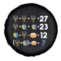 Funny Hanukkah 67 Math Spare Tire Cover Teacher Chanukah Six Seven Meme - Wonder Print Shop