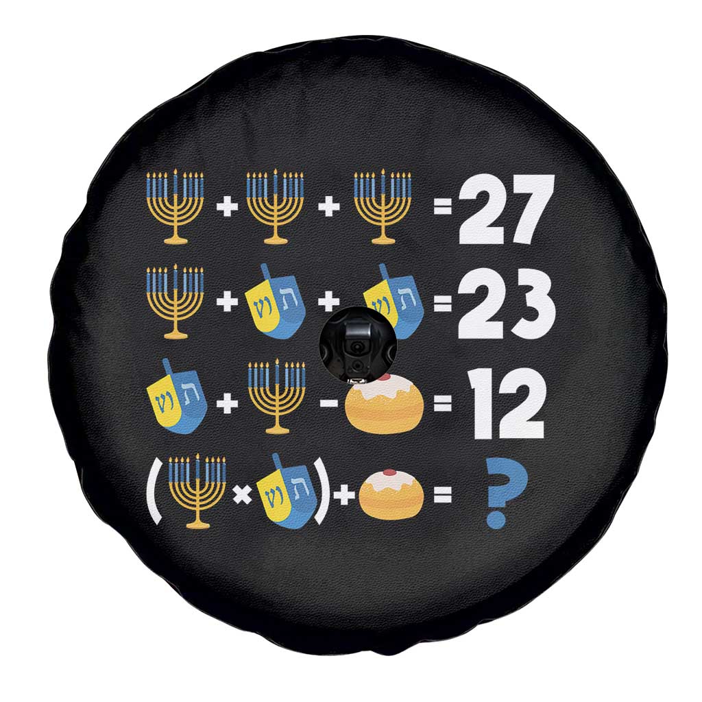 Funny Hanukkah 67 Math Spare Tire Cover Teacher Chanukah Six Seven Meme - Wonder Print Shop