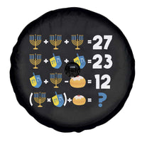 Funny Hanukkah 67 Math Spare Tire Cover Teacher Chanukah Six Seven Meme - Wonder Print Shop